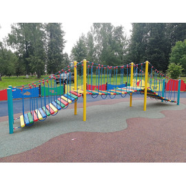 Канатный игровой комплекс "Мостик"