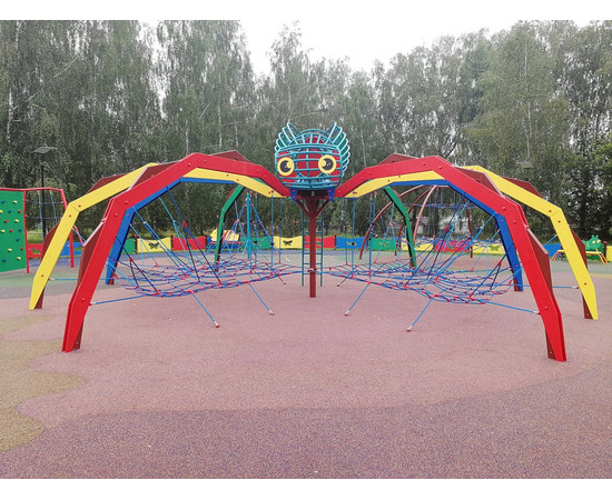 Канатный игровой комплекс "Паук"